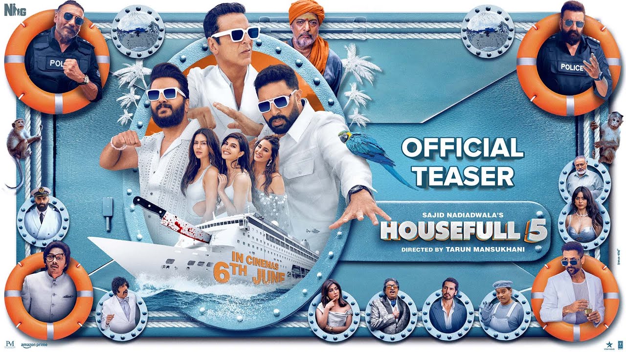 Housefull 5 | Official Teaser | Sajid Nadiadwala | Tarun Mansukhani | In Cinemas on 6th June 2025