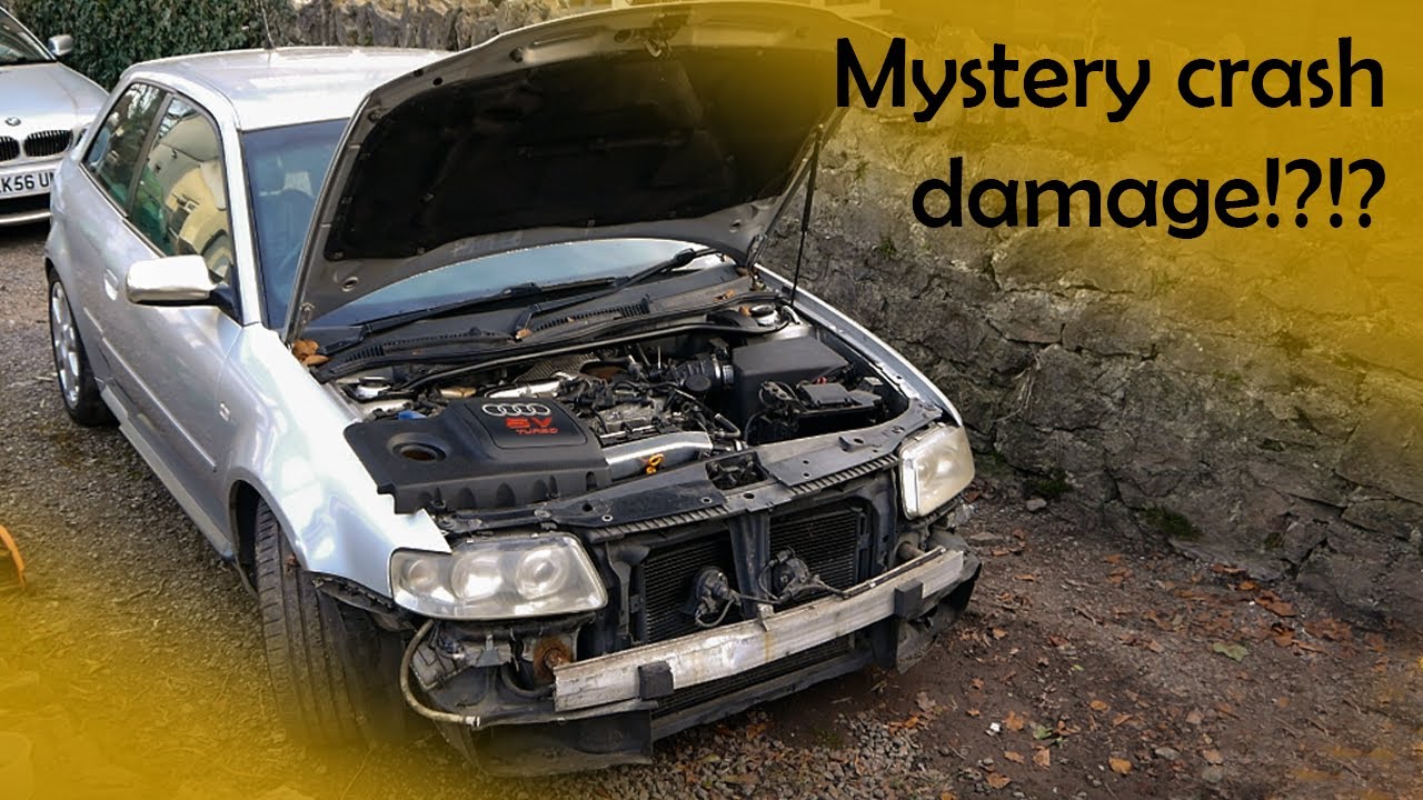 Mk1 Audi S3 8L Project Car [Part 2] | *CRASH DAMAGED* | Unraveling the MYSTERY behind the front end