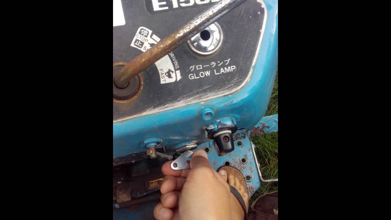 Cold start Hinomoto E150D
