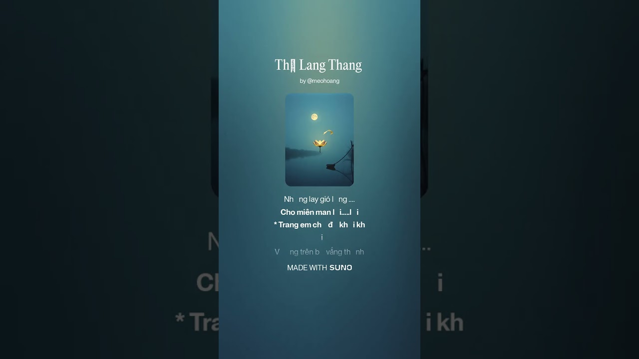 Thơ Lang Thang 1