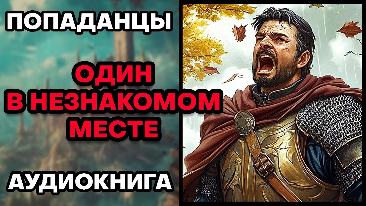 Аудиокнига ПОПАДАНЦЫ 💥 ОДИН В НЕЗНАКОМОМ МЕСТЕ