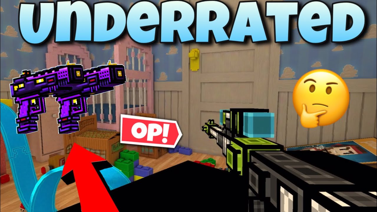 Top 5 Underrated Weapons in Pixel Gun 3D!