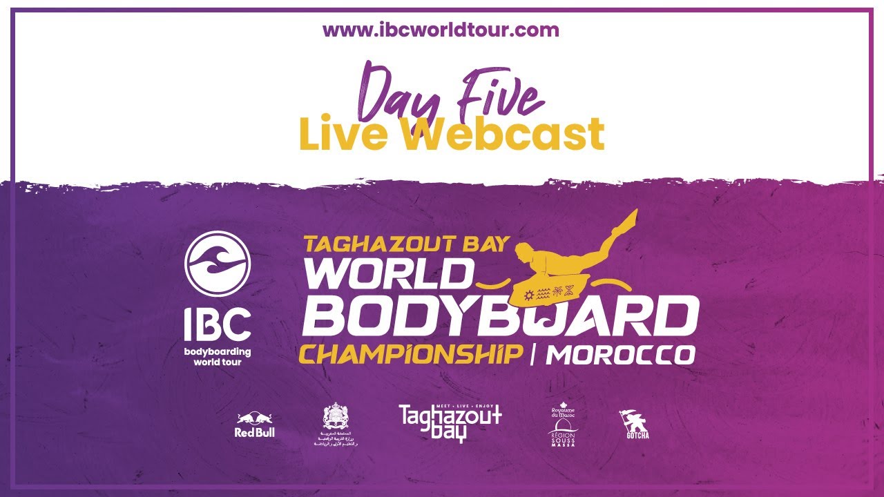 2024 Taghazout Bay World Bodyboard Championship Morocco Pro Day  5  Live