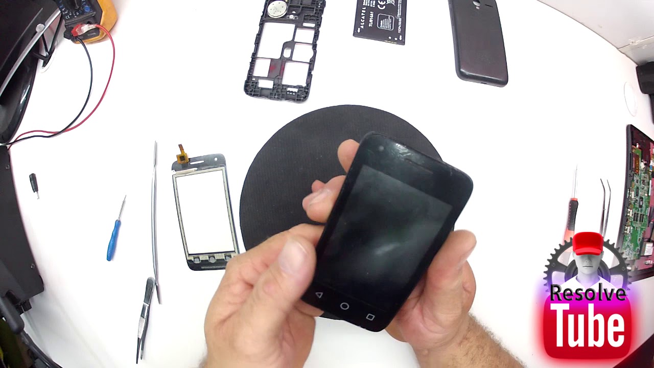 Troca do touch alcatel pixi 3