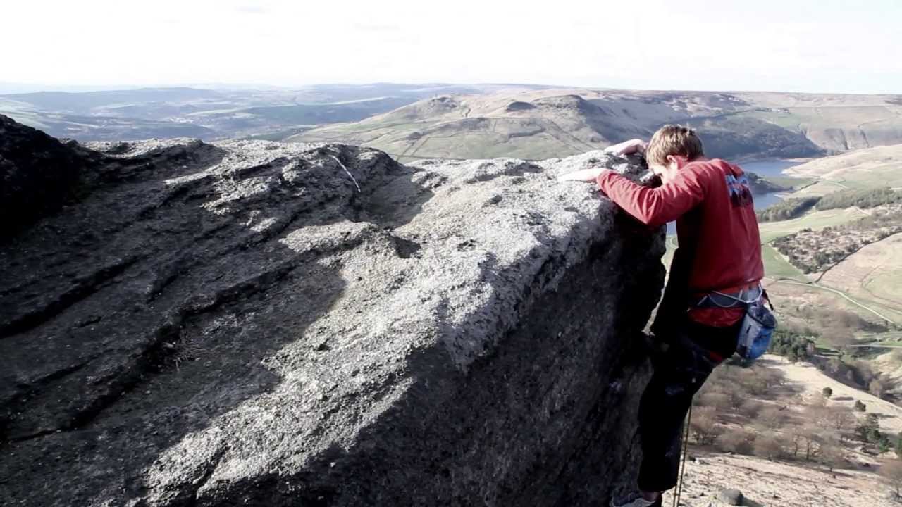 Pete Whittaker 1st ascent Baron Greenback, E9/10 7a, Wimberry, UK.
