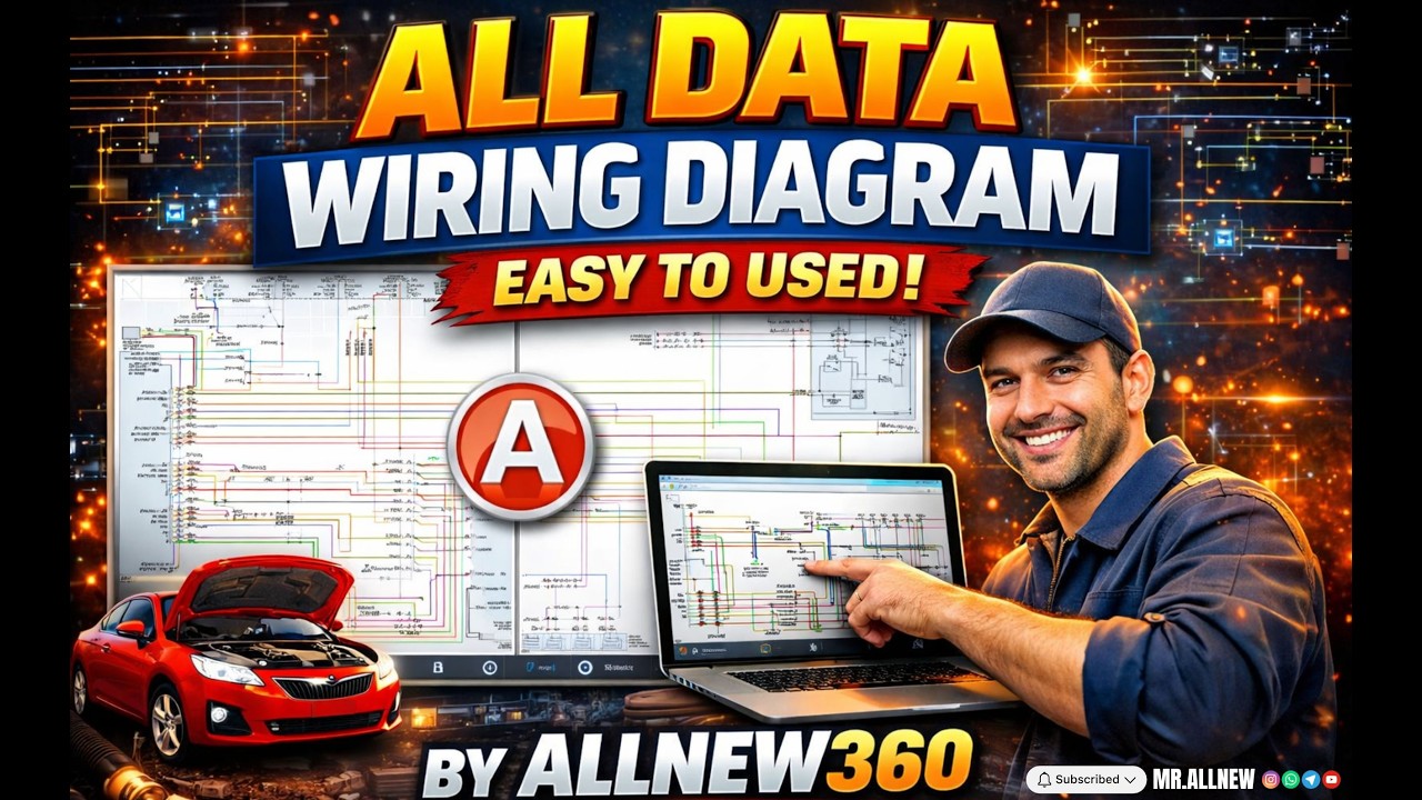 ALL CAR Wiring diagram in One software Easy & Fast Method  ALLNEW360#ALLDATA#WiringDiagram#ALLNEW360