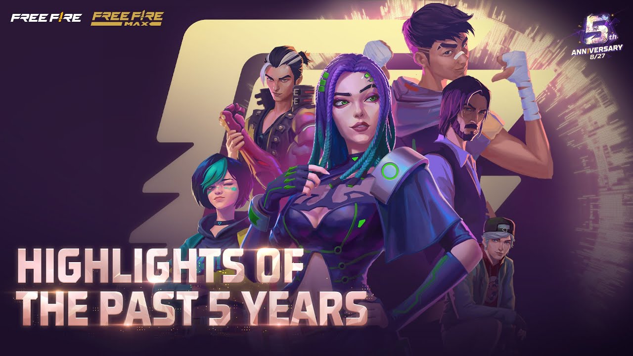 FREE FIRE 5 Year Rewind | Free Fire NA