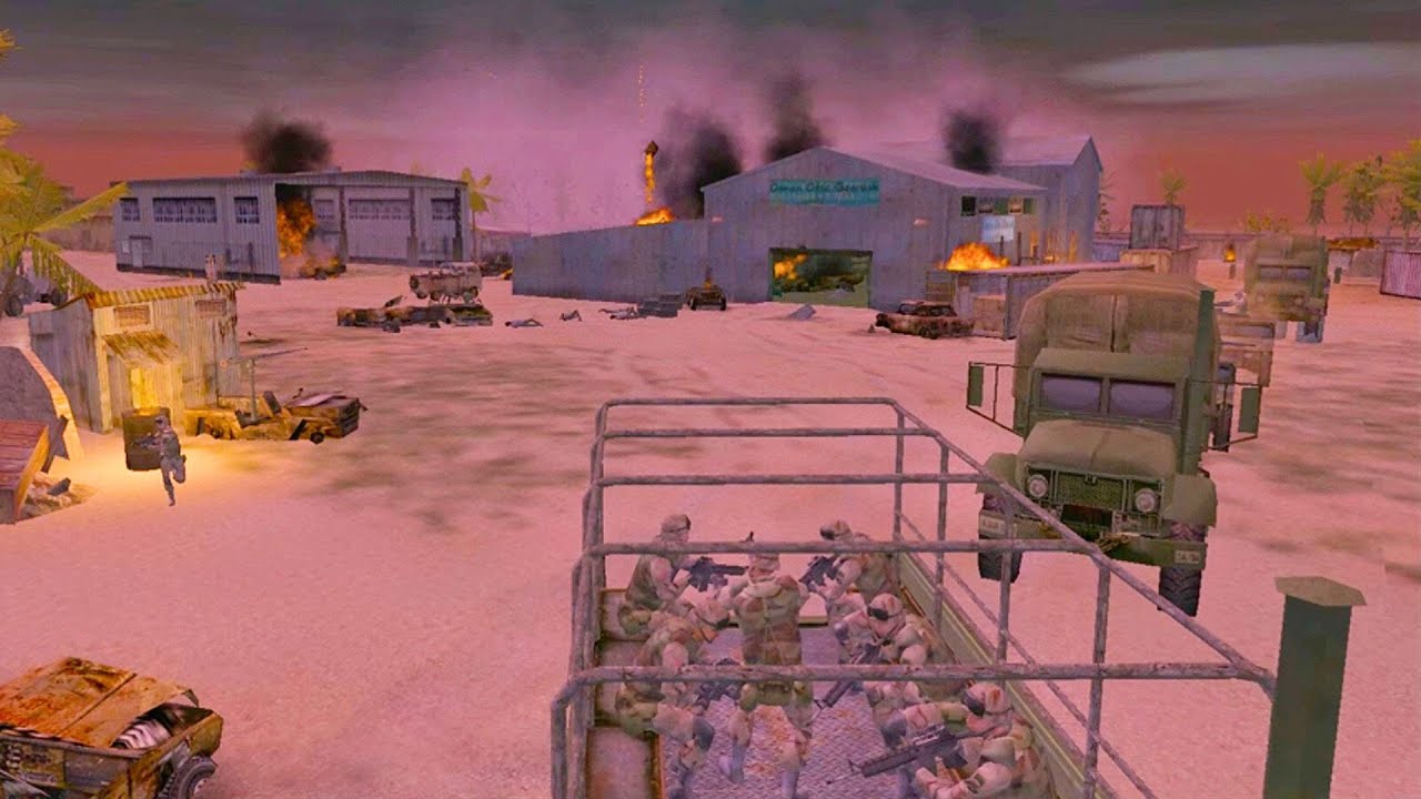 Delta Force: Black Hawk Down Mission 4 Gasoline Alley | DFBHD M4