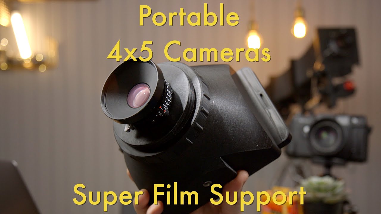 Portable 4x5 Cameras || Super Film Support
