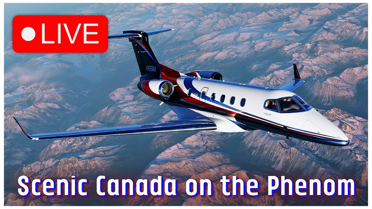 Embraer Phenom 300 | A very capable light jet! | Vancouver to Hudsons Hope | VATSIM