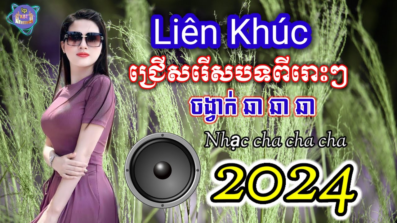ជ្រើសរើសបទពីរោះៗ | Nhạc khmer Cha Cha Cha | Nhạc khmer Campuchia song | Khmer song | Cover Lâm Thọi