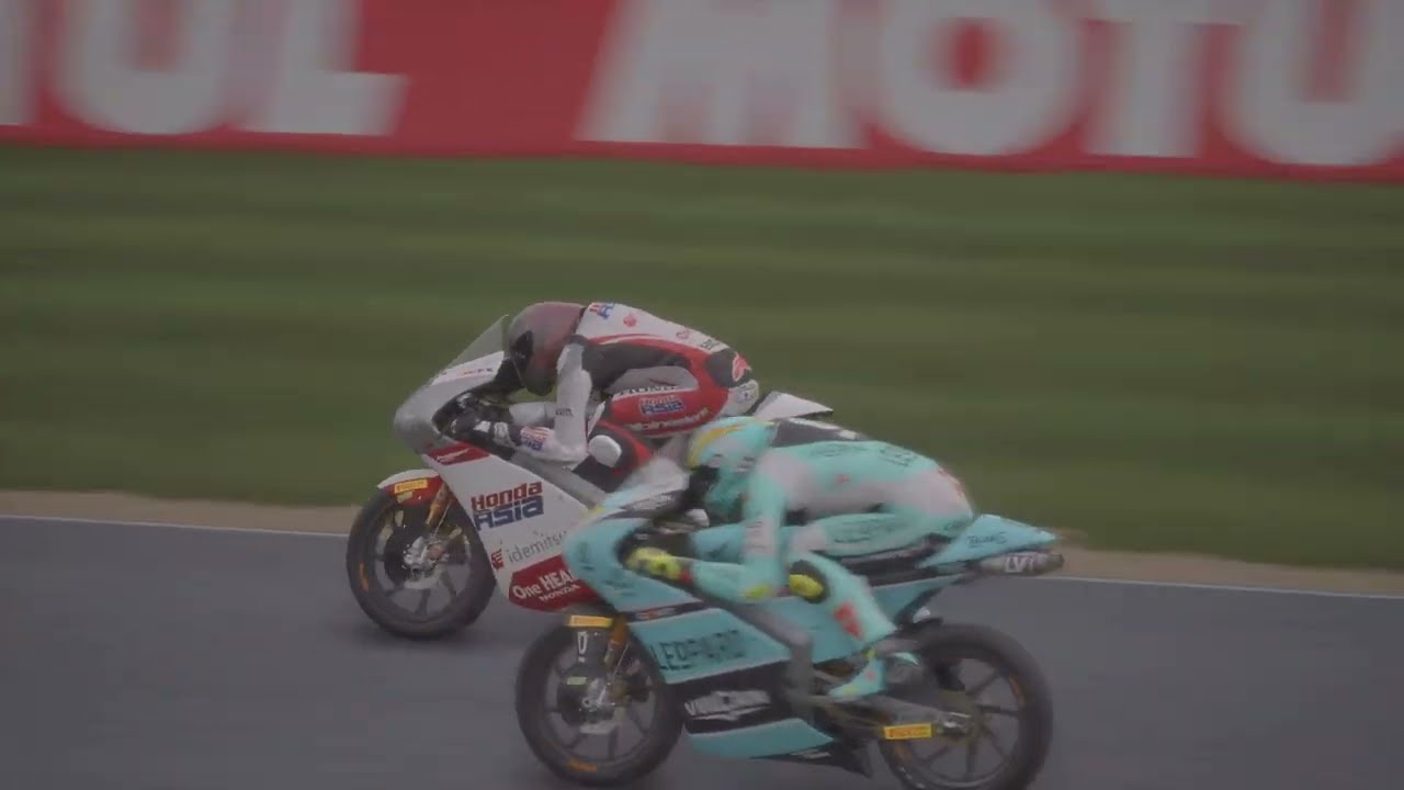 Moto 3 British GP Broadcast veiw