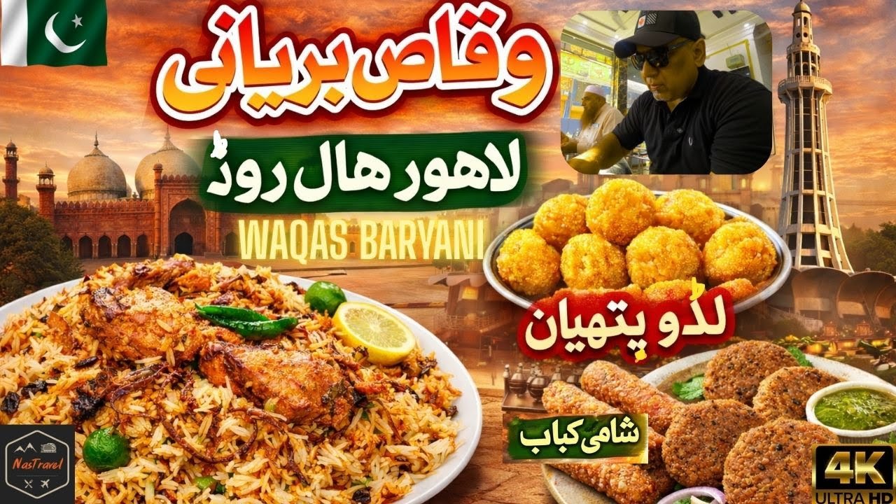 🇵🇰 Tasty Biryani, Giant Shami Kabab and Laddu Peethiyn in Lahore | Best Food  | Punjab, Pakistan