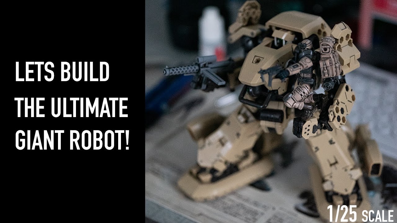 LETS BUILD: Kotobukiya Hexagear Bulkarm 1/24 scale mech