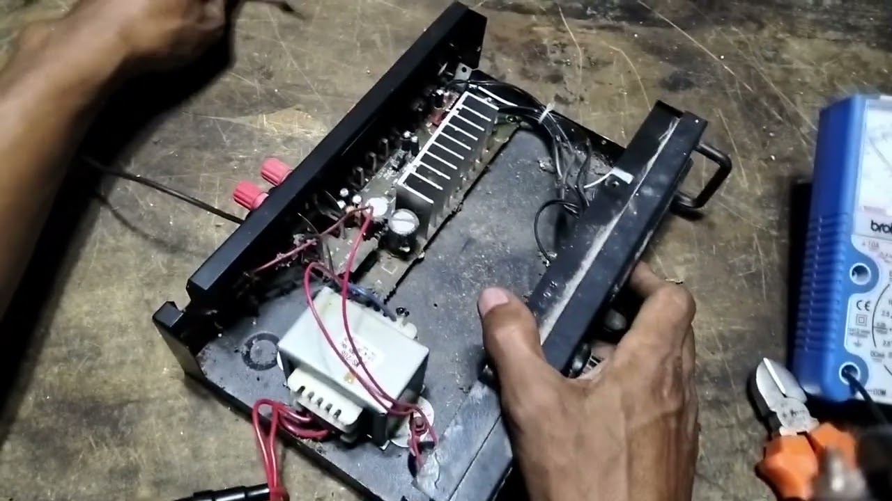 How to Repair No Power  Mass Mini Amplifier 