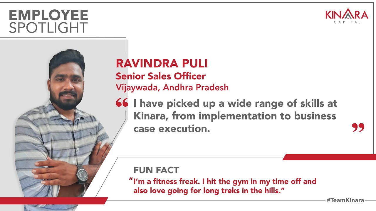 Meet Ravindra | Team Kinara | AP | Employee Spotlight | Employee Experiences | Talent Tuesdays