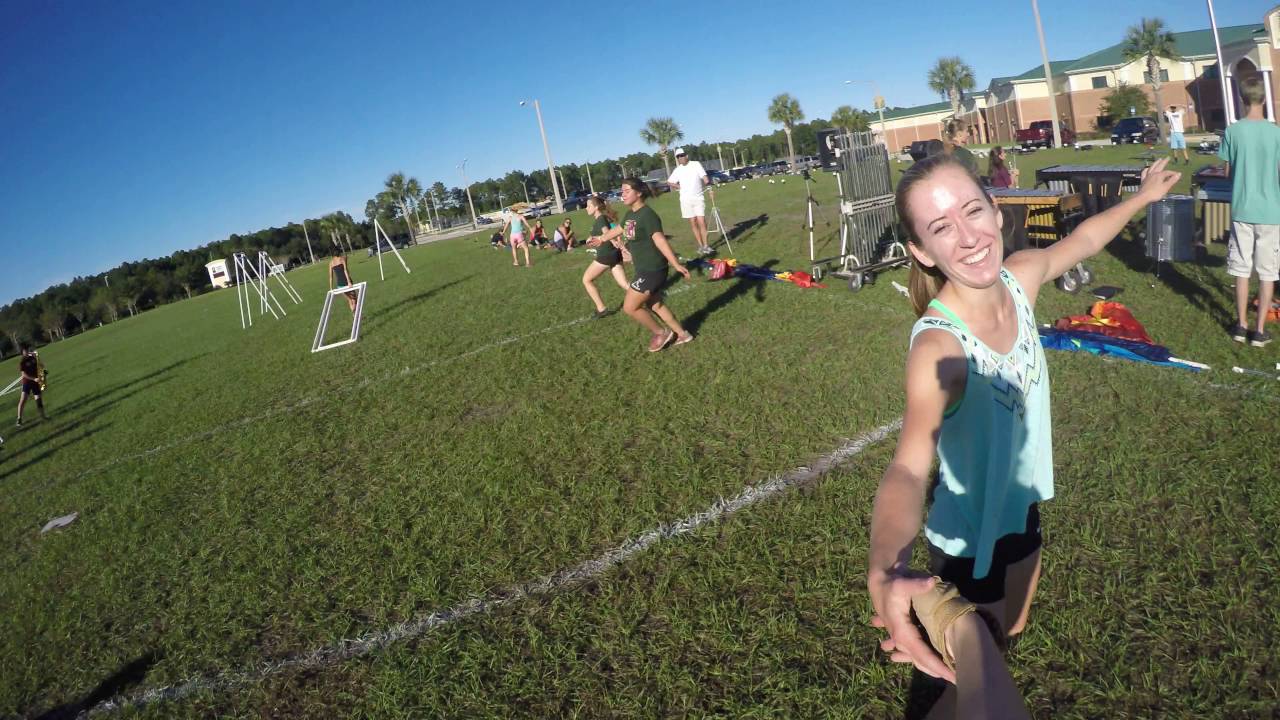 Fleming Island High School color guard cam