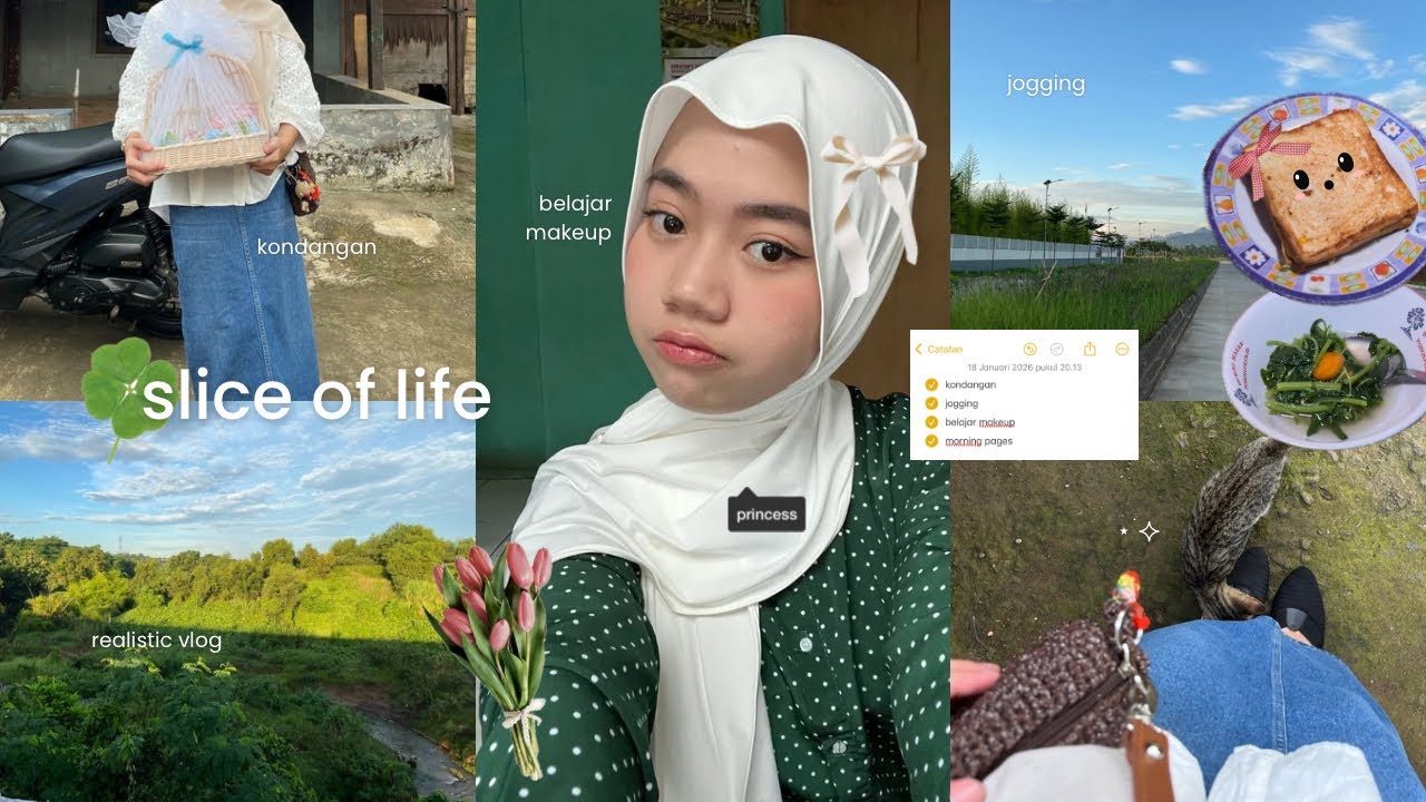 slice of life: 30 day challenge to become a content creator 🎥 realistic day ☘️ jogging 🏃🏻‍♀️