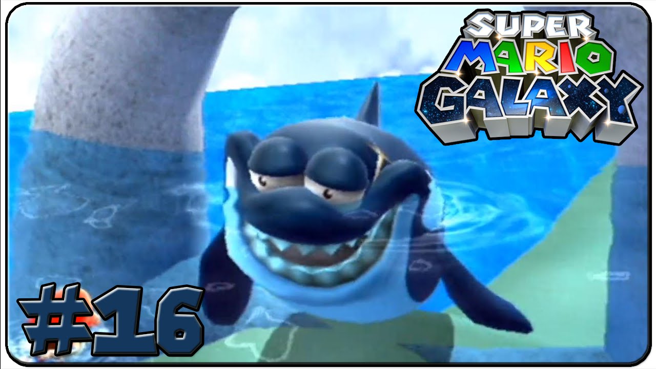 Super Mario Galaxy Walkthrough Part 16 Sea Slide Galaxy