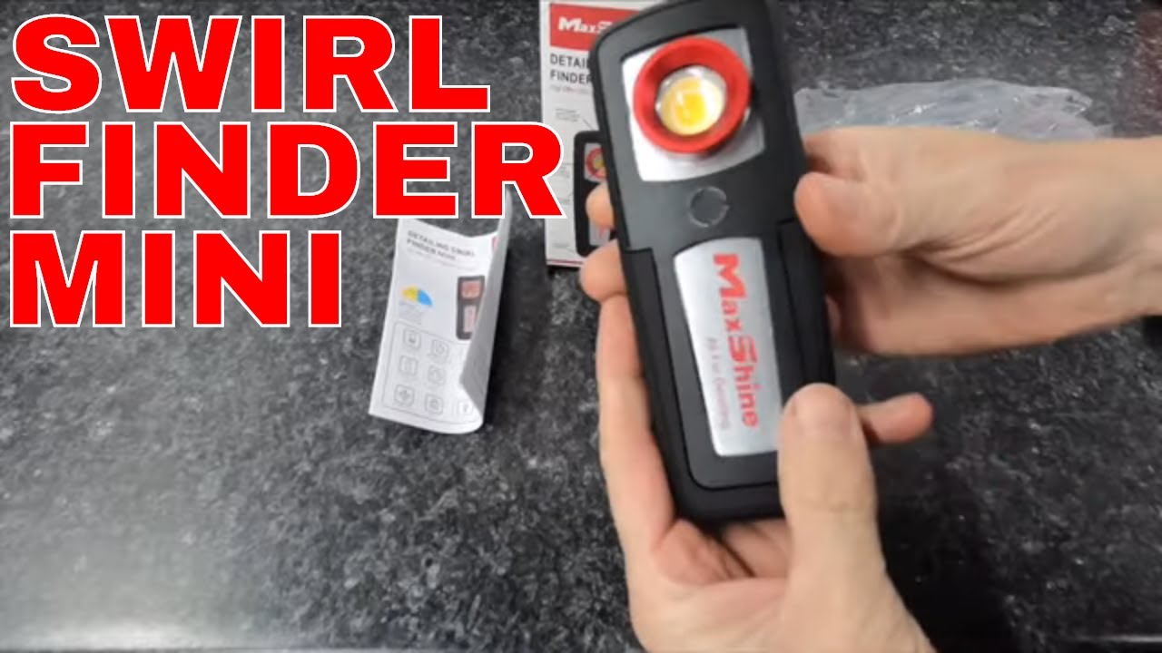 Can This Improve The Quality Of Your Paint Correction? Let's Find Out! MaxShine Swirl Finder Mini!!