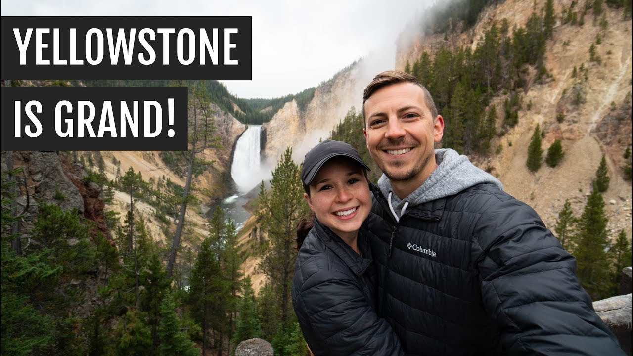 Yellowstone National Park Day 2: Canyons, Waterfalls, and Mammoth Hot Springs