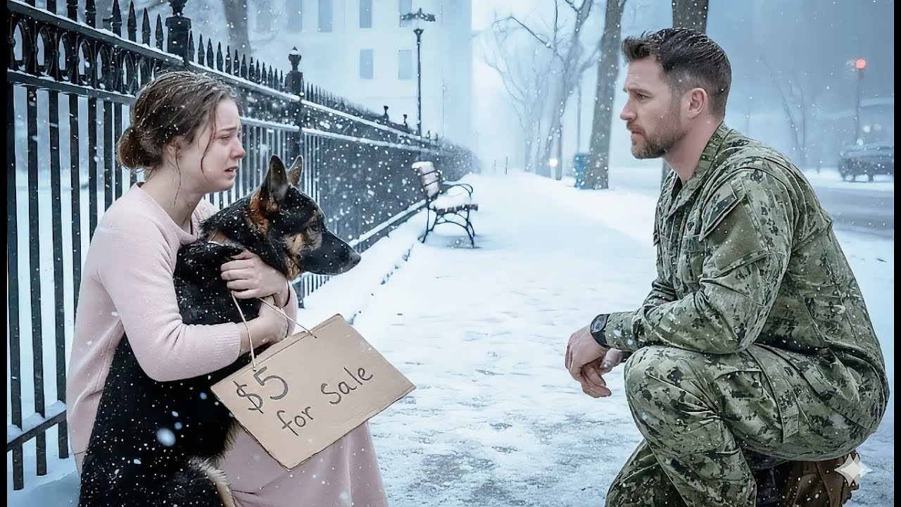 “Sir, Can You Buy My Dad’s Retired Police Dog?” — What the Officer Did Next Changed Everything!?