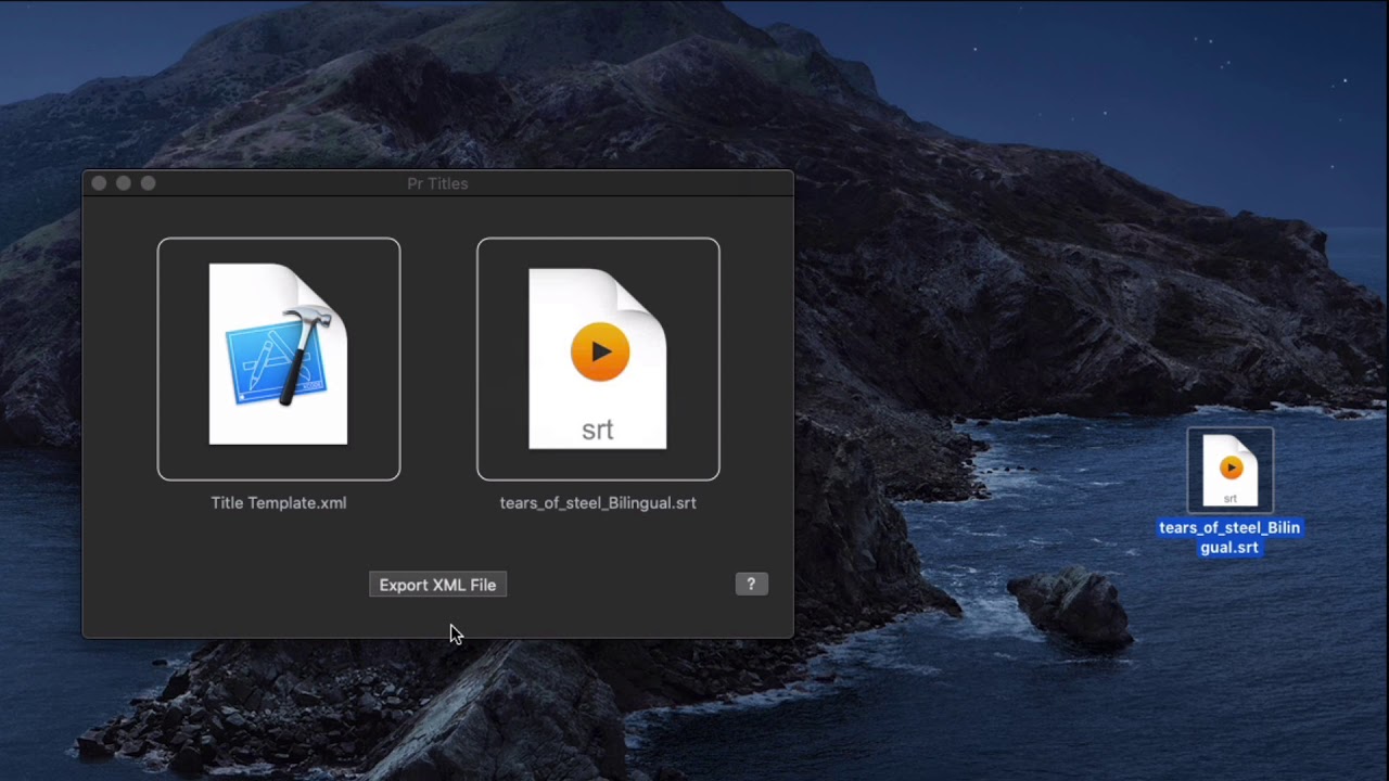 How To Import SRT subtitles to Premeire as Essential Graphics Text