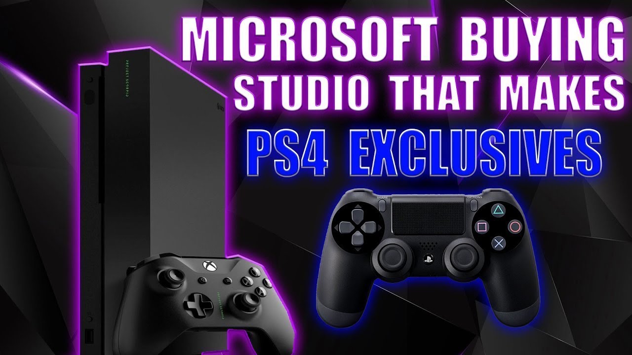 Xbox Is Doing It! Microsoft Is VERY CLOSE To Buying Game Studio That Made PS4 Exclusives!