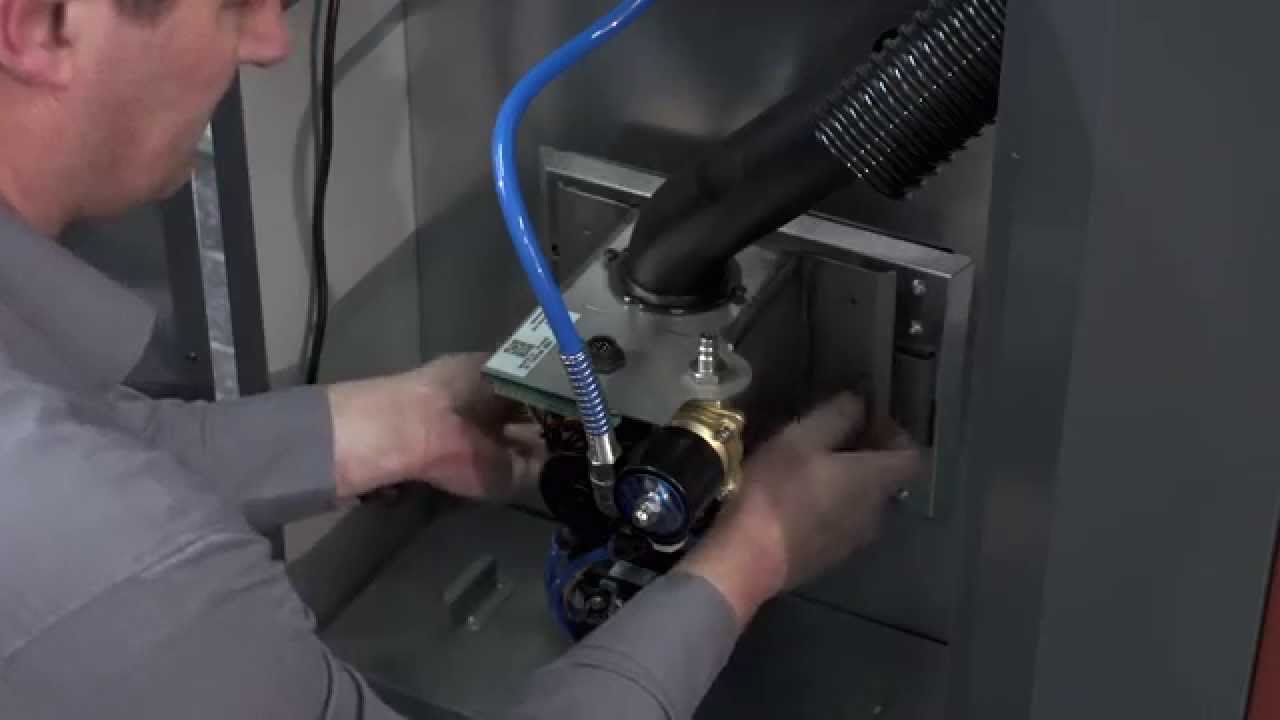 RTB burner service cleaning