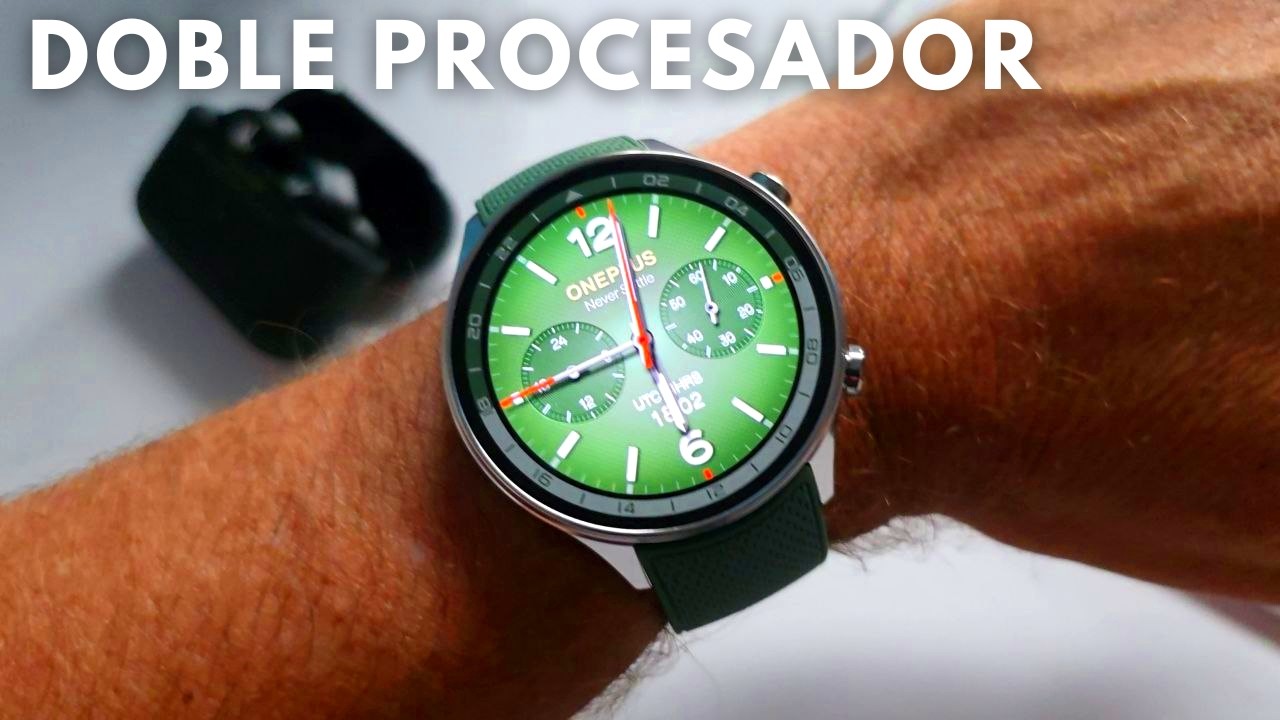 tras 4 años este es MI NUEVO RELOJ: ONEPLUS WATCH 2R