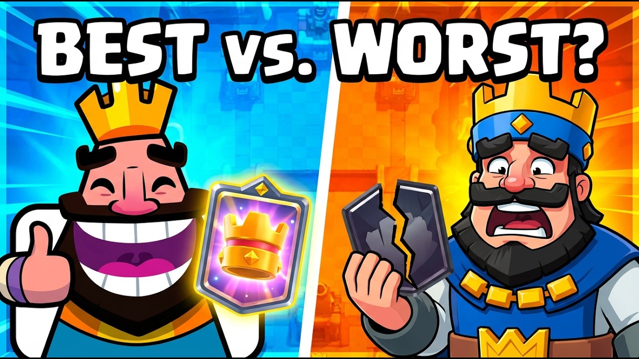 ala mejor ala peor evolución de Clash royale