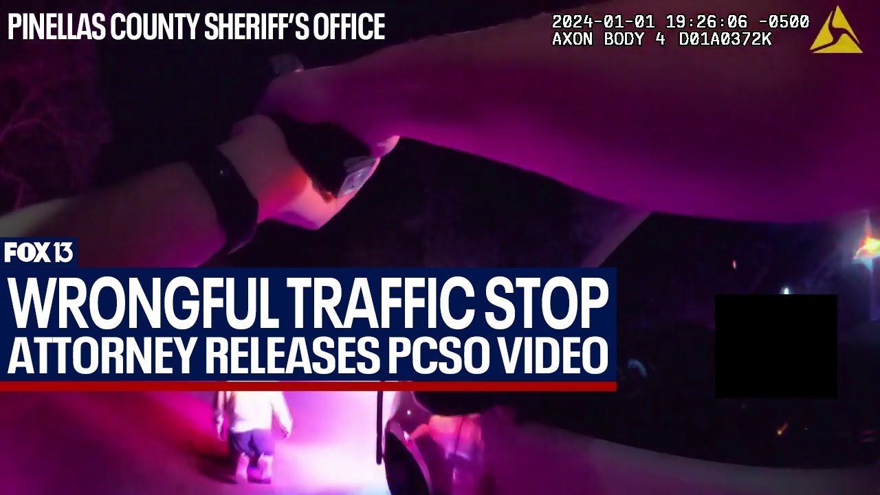 Video shows wrongful New Year's Day traffic stop in Pinellas County