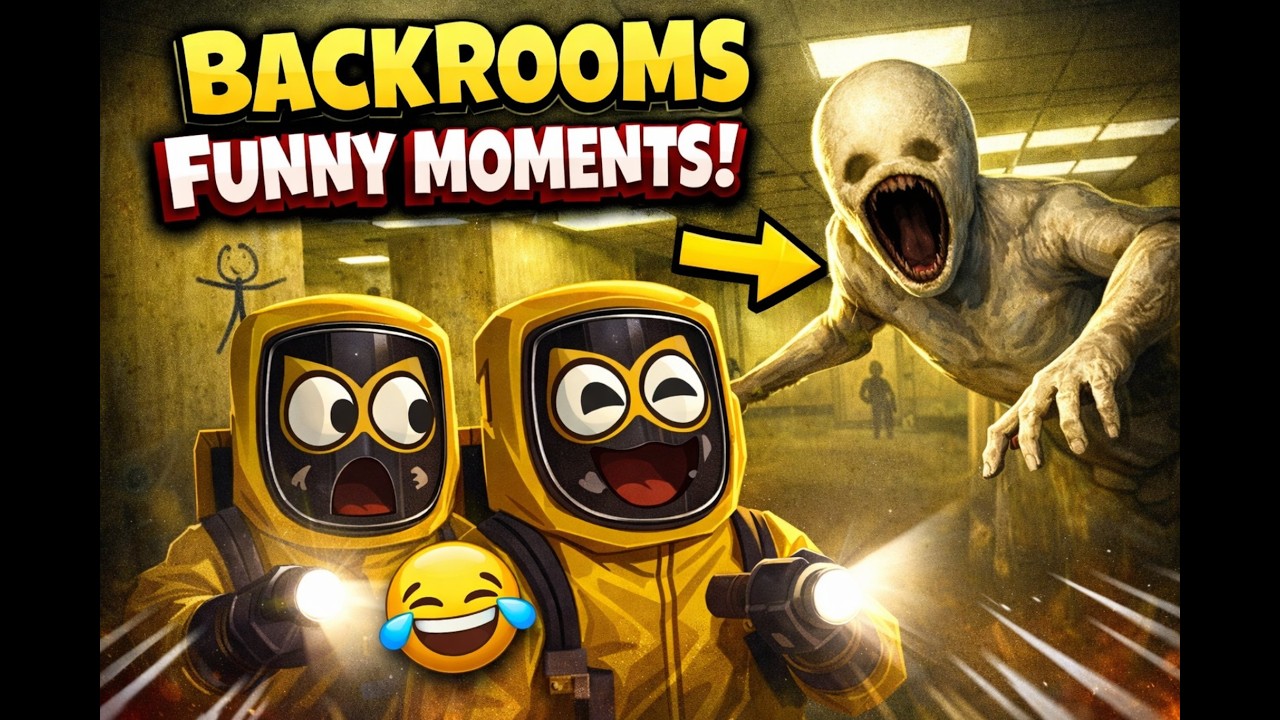 2 Idiots vs The Backrooms (Backrooms: Escape Together Funny Moments)