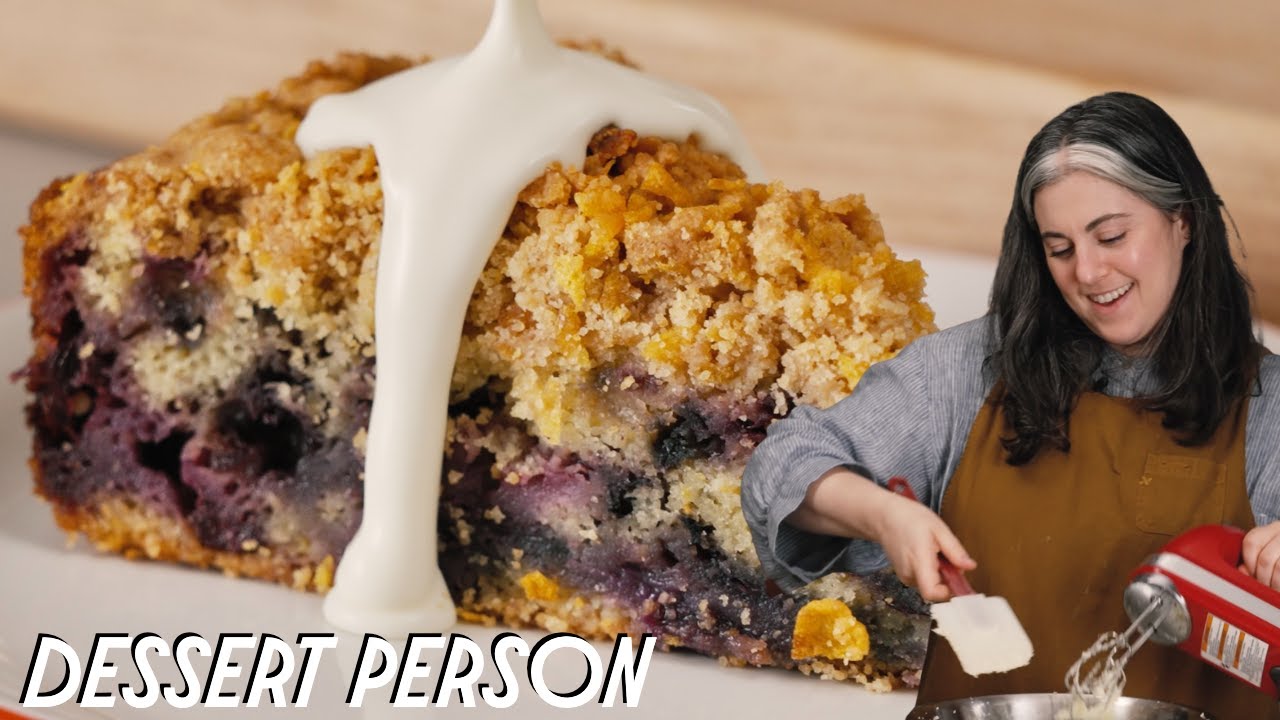 Клэр Саффиц готовит идеальный черничный десерт | Dessert Person