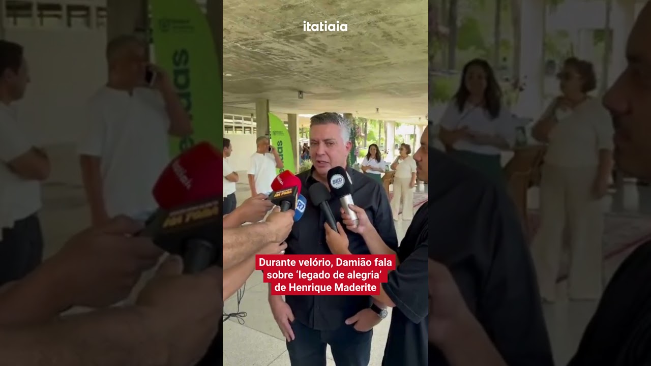DURANTE VEL&Oacute;RIO, DAMI&Atilde;O FALA SOBRE 'LEGADO DE ALEGRIA' DE HENRIQUE MADERITE