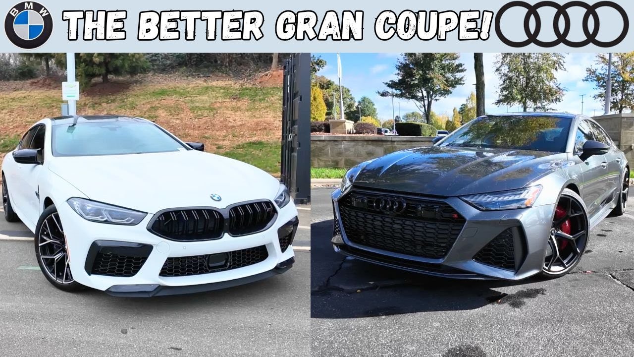 Сравнение Audi RS7 Performance и BMW M8 Competition 2026 года: лицом к лицу.