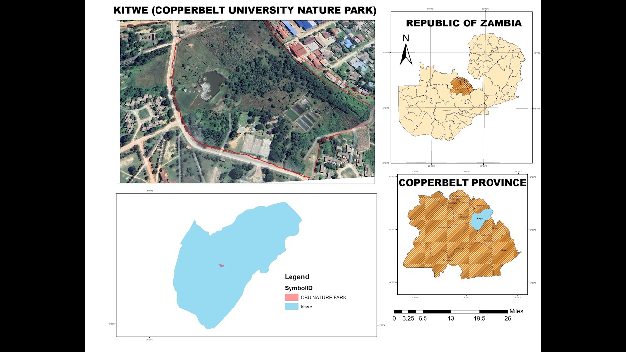 MAKING A STUDY AREA MAP USING ARCGIS