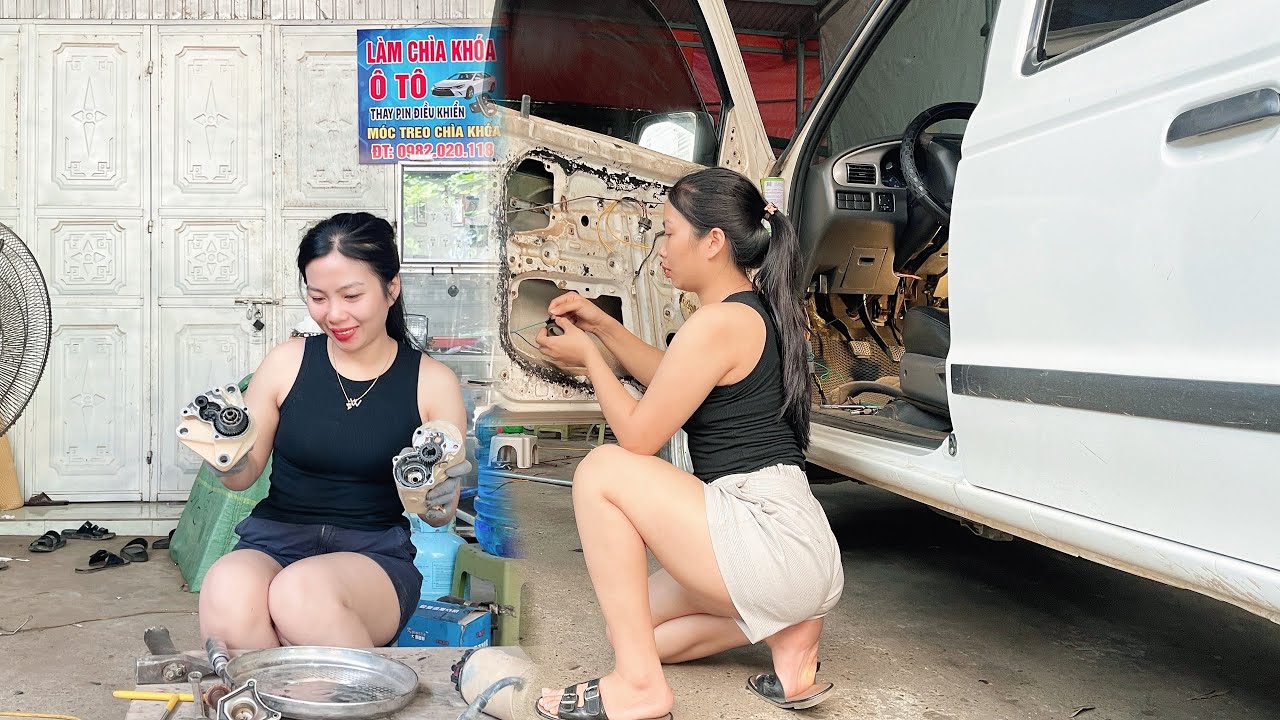 Classic Car Restoration: Genius Girl Restores Agricultural Machines, Cars.