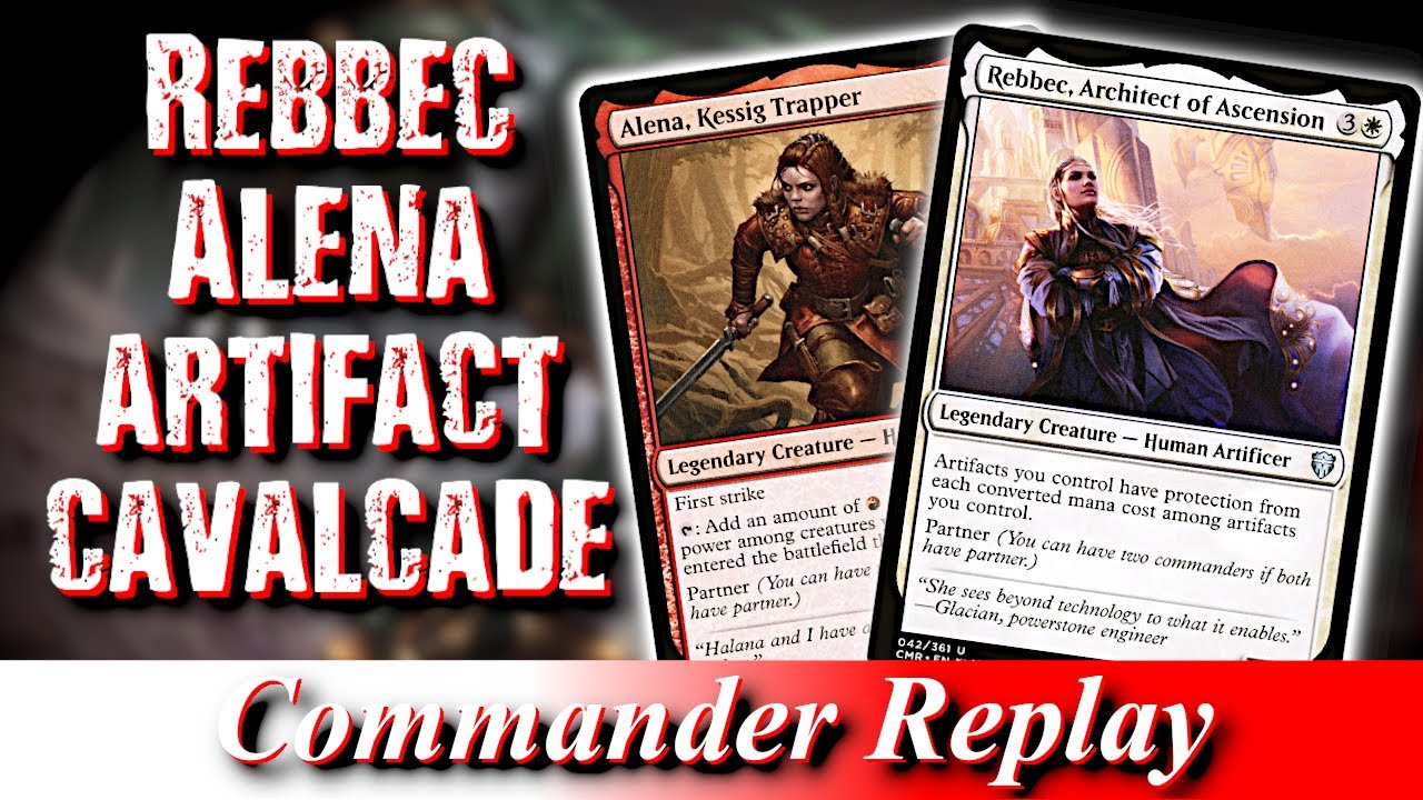 Rebbec Alena Artifact Cavalcade MIRROR MATCH vs Sisay Weatherlight Captain, Thantis | EDH Gameplay