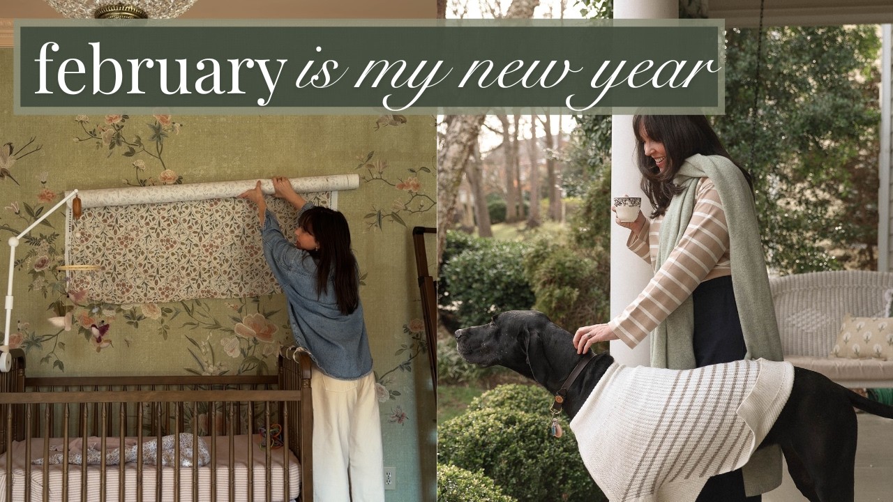 february crafty things & a new mindset entering this year