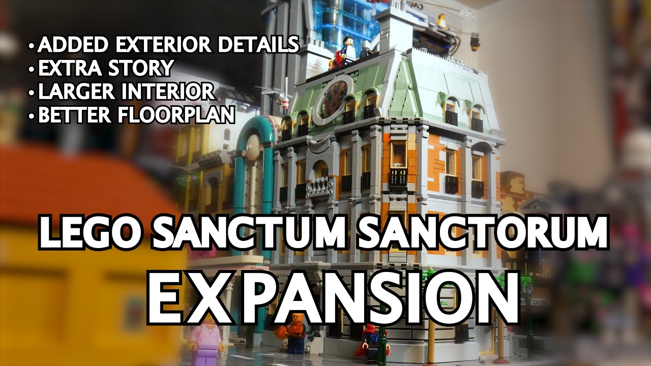 LEGO Sanctum Sanctorum (76218) Расширение MOC