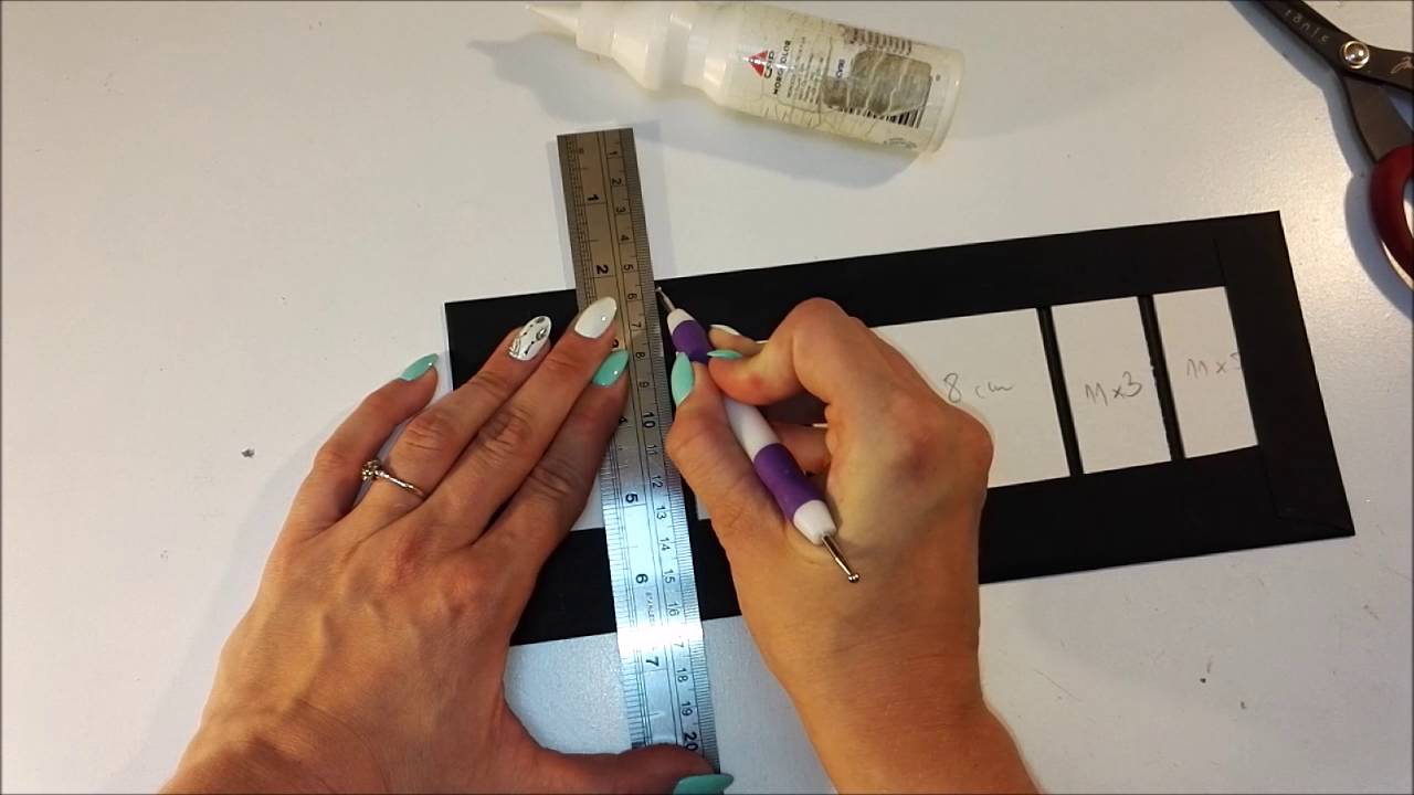 DIY: Jak zrobić mini album harmonijkowy.