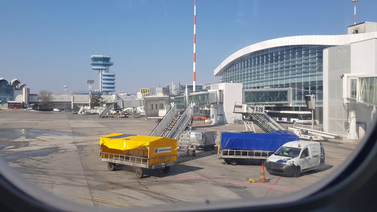Decolare de pe aeroportul Otopeni cu Boeing 737-700 TAROM in data de 13 Martie 2019