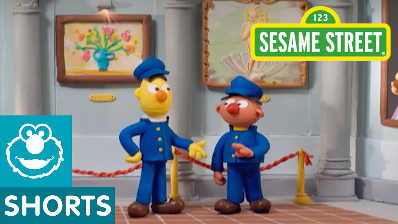 Sesame Street: Museum Guards | Bert and Ernie's Great Adventures