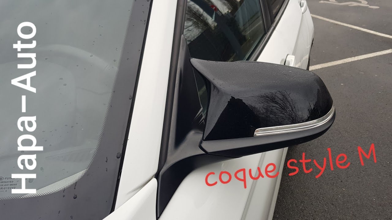 Bmw installation coque de rétroviseur style M