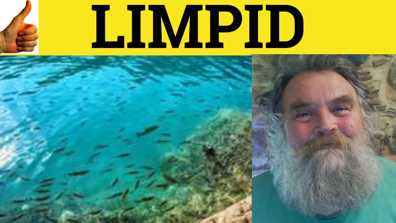 🔵 Limpid Limpidly - Limpid Meaning - Limpidly Examples - Limpid Definition - Formal Literary English