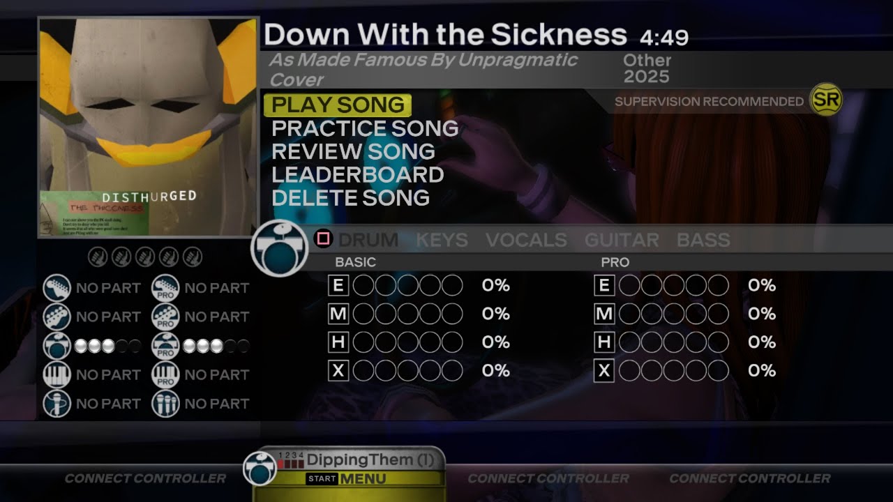 OSRS Down With the Sickness by Unpragmatic Covers - Pro Drums (Autoplay)