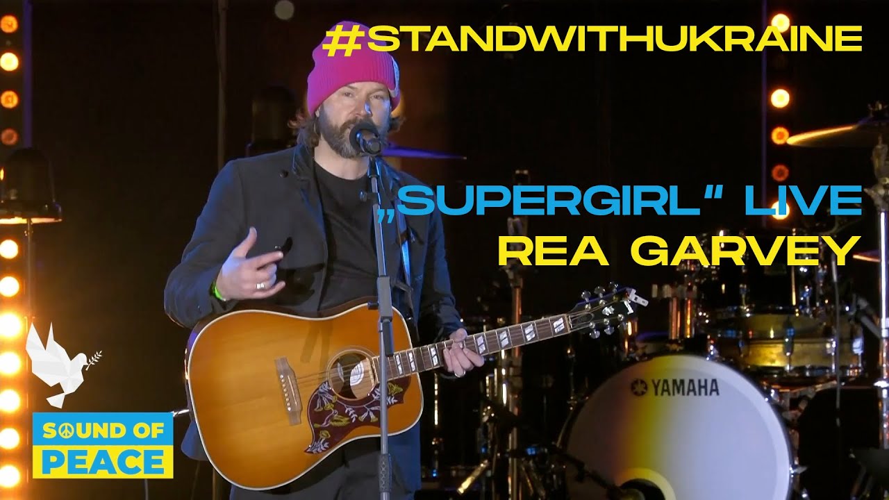 Rea Garvey - Supergirl live @ Sound of Peace / BERLIN 🕊