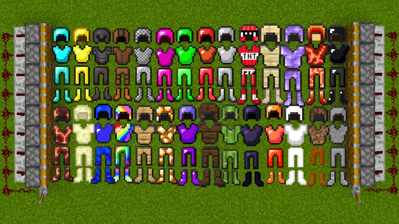 all minecraft armor x100?