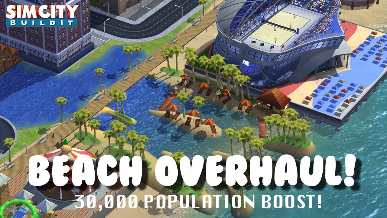 SimCity Build It. Эпизод 95: Капитальный ремонт пляжа и посещение Киссополиса!